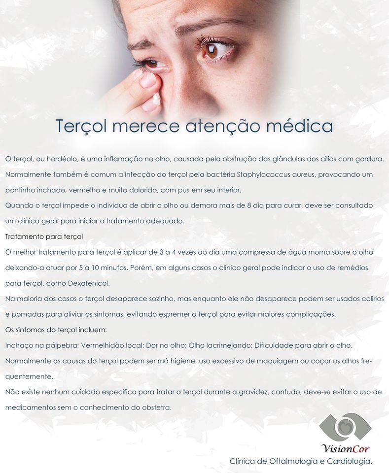 Terçol: causa, sintomas e tratamento - Instituto de Medicina Ocular Dr.  Ricardo Sallum